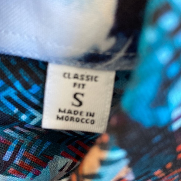 NEW Robert Graham Men’s Cotton Short Sleeve Shirt - Picture 8 of 9